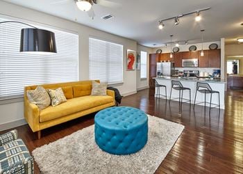 Living and kitchen view